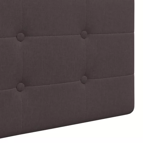  Fali Fejtámla Falra szerelhető Sötét Barna 210 x 55 x 5 cm