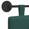  Fali Fejtámla Falra szerelhető Sötétzöld 210 x 55 x 5 cm