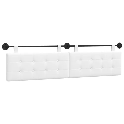  Fali Fejtámla Falra szerelhető Fehér 210 x 55 x 5 cm