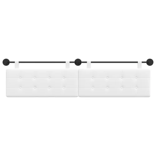  Fali Fejtámla Falra szerelhető Fehér 210 x 55 x 5 cm