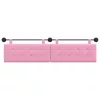  Fali Fejtámla Falra szerelhető Rózsaszín 210 x 55 x 5 cm