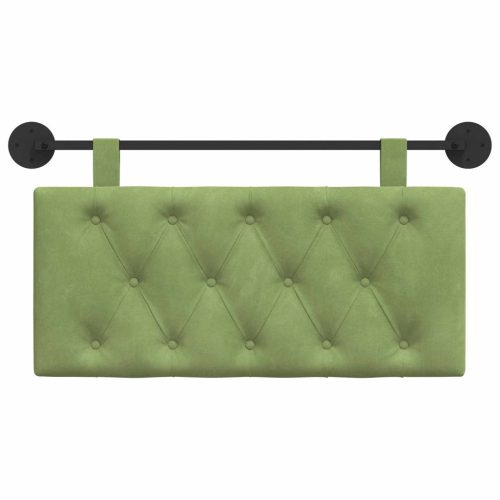  Fali Fejtámla Világos zöld 100 x 55 x 7 cm Bársony