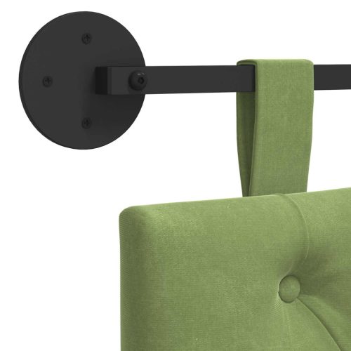  Fali Fejtámla Világos zöld 100 x 55 x 7 cm Bársony