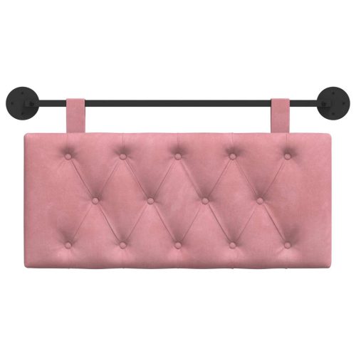  Fali Fejtámla Rózsaszín 100 x 55 x 7 cm Bársony