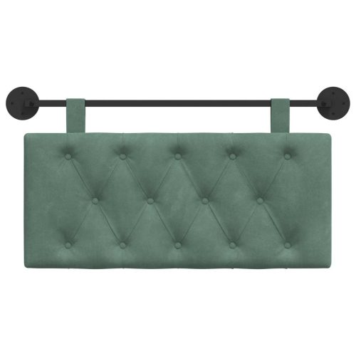  Fali Fejtámla Tengeri Zöld 100 x 55 x 7 cm Bársony