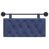  Fali Fejtámla Rendőrségi kék 100 x 55 x 7 cm Bársony