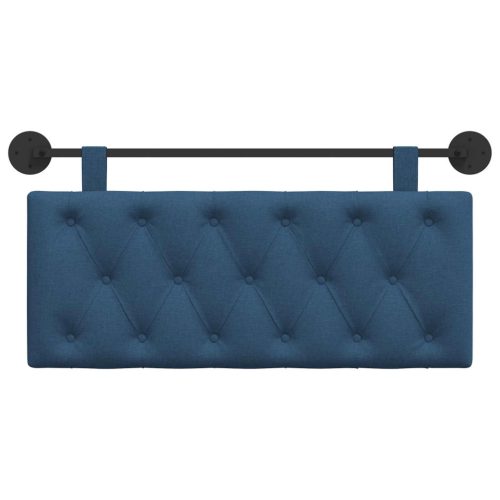  Fali Fejtámla Falra szerelhető Kék 110 x 55 x 7 cm szövet