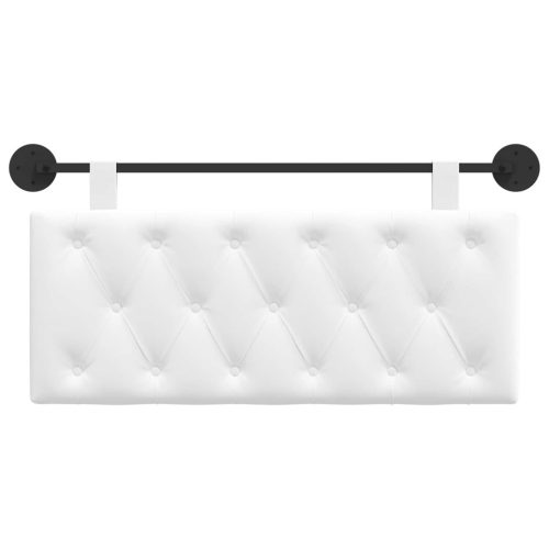  Fali Fejtámla Falra szerelhető Fehér 110 x 55 x 7 cm szövet