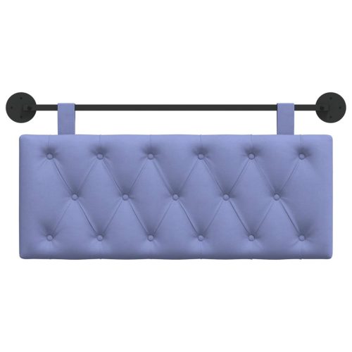  Fali Fejtámla Falra szerelhető Farmerkék 110 x 55 x 7 cm szövet