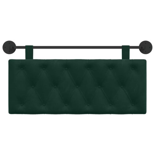  Fali Fejtámla Sötétzöld 110 x 55 x 7 cm Bársony