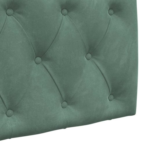  Fali Fejtámla Tengeri Zöld 110 x 55 x 7 cm Bársony