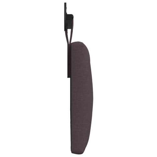  Fali Fejtámla Sötét Barna 130 x 55 x 7 cm szövet