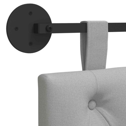  Fali Fejtámla Felhőszürke 150 x 55 x 7 cm szövet