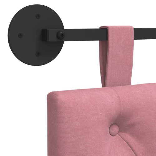  Fali Fejtámla Rózsaszín 150 x 55 x 7 cm Bársony