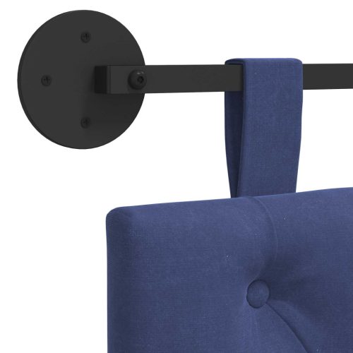  Fali Fejtámla Rendőrségi kék 150 x 55 x 7 cm Bársony