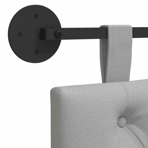  Fali Fejtámla Felhőszürke 190 x 55 x 7 cm szövet