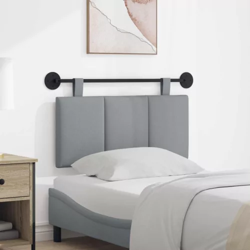  Fali Fejtámla Csíkos Világosszürke 90 x 55 x 5 cm szövet