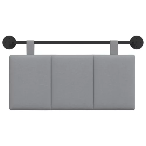  Fali Fejtámla Csíkos Világosszürke 90 x 55 x 5 cm szövet