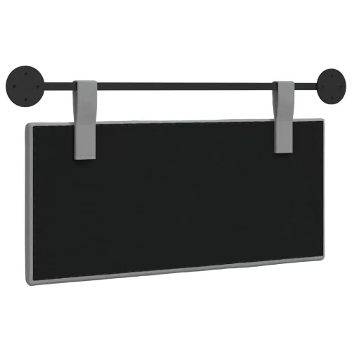  Fali Fejtámla Csíkos Világosszürke 90 x 55 x 5 cm szövet