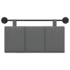  Fali Fejtámla Csíkos Sötétszürke 90 x 55 x 5 cm szövet