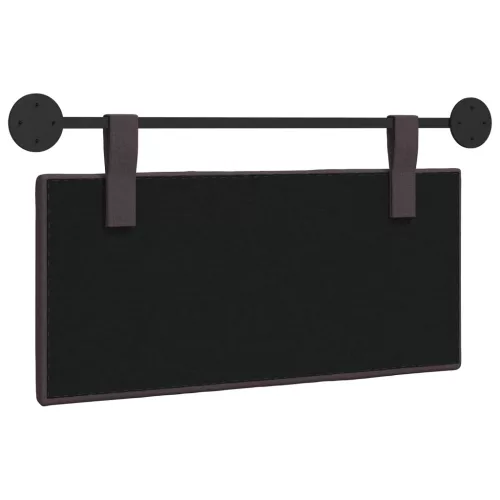  Fali Fejtámla Csíkos Sötét Barna 90 x 55 x 5 cm szövet