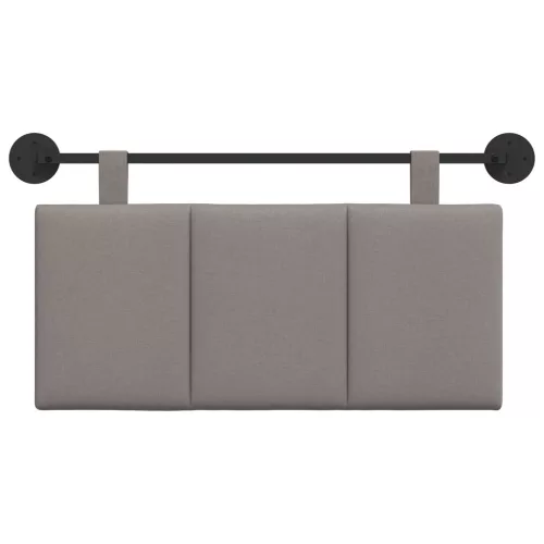  Fali Fejtámla Falra szerelhető Tópszínű 90 x 55 x 5 cm szövet