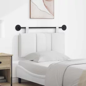    Fali Fejtámla Falra szerelhető Fehér 90 x 55 x 5 cm szövet