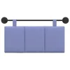  Fali Fejtámla Falra szerelhető Farmerkék 90 x 55 x 5 cm szövet