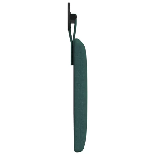  Fali Fejtámla Falra szerelhető Sötétzöld 100 x 55 x 5 cm szövet