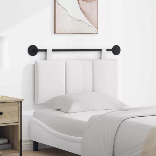  Fali Fejtámla Falra szerelhető Fehér 100 x 55 x 5 cm szövet