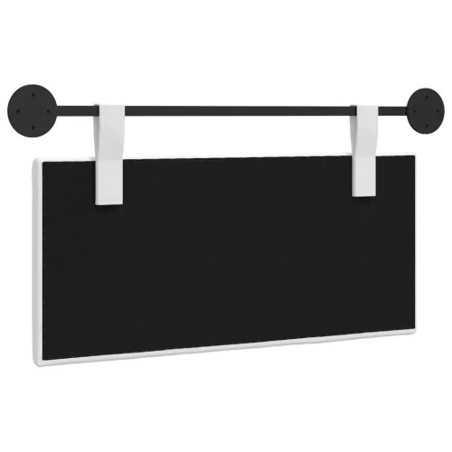  Fali Fejtámla Falra szerelhető Fehér 100 x 55 x 5 cm szövet