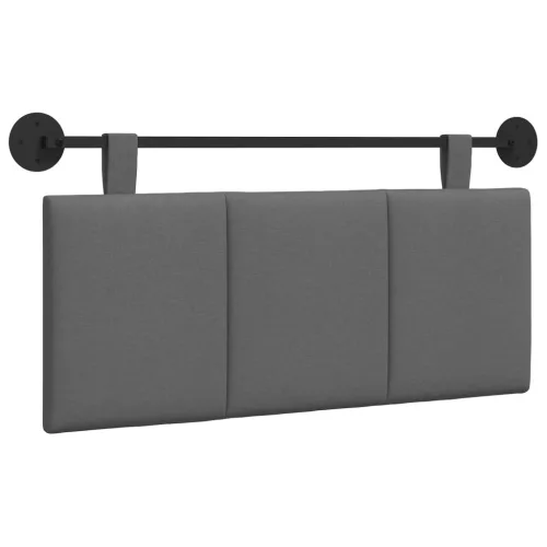  Fali Fejtámla Csíkos Sötétszürke 110 x 55 x 5 cm szövet