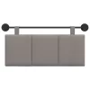  Fali Fejtámla Falra szerelhető Tópszínű 110 x 55 x 5 cm szövet