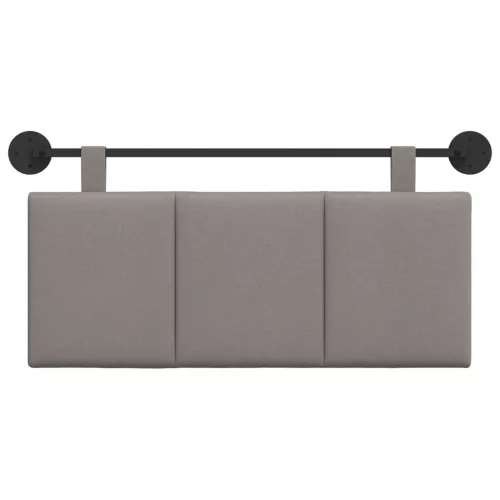  Fali Fejtámla Falra szerelhető Tópszínű 110 x 55 x 5 cm szövet