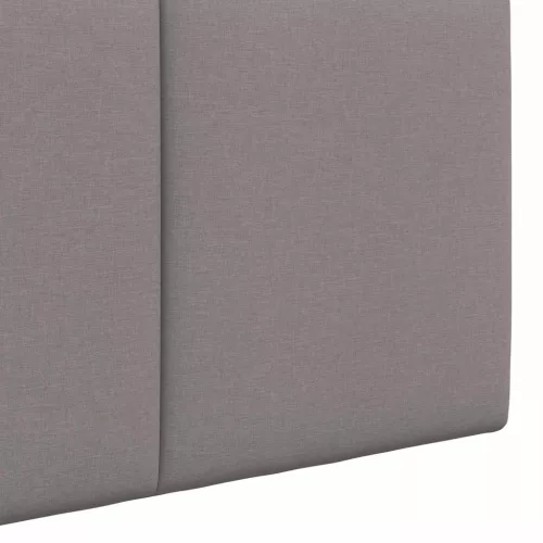  Fali Fejtámla Falra szerelhető Tópszínű 110 x 55 x 5 cm szövet