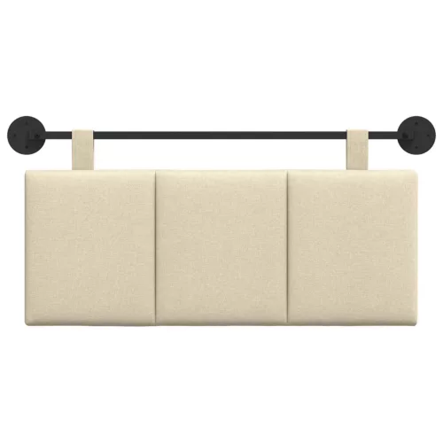  Fali Fejtámla Falra szerelhető Krém 110 x 55 x 5 cm szövet