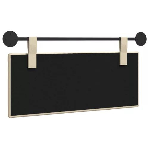  Fali Fejtámla Falra szerelhető Krém 110 x 55 x 5 cm szövet