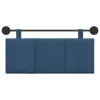  Fali Fejtámla Falra szerelhető Kék 110 x 55 x 5 cm szövet