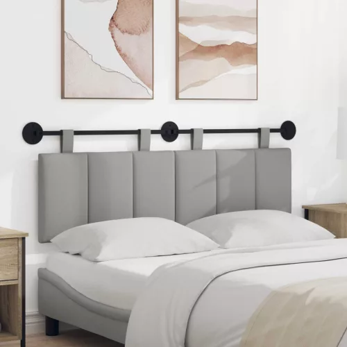  Fali Fejtámla Csíkos Felhőszürke 150 x 55 x 5 cm szövet