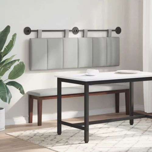  Fali Fejtámla Csíkos Felhőszürke 150 x 55 x 5 cm szövet