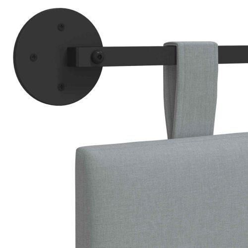  Fali Fejtámla Csíkos Világosszürke 170 x 55 x 5 cm szövet