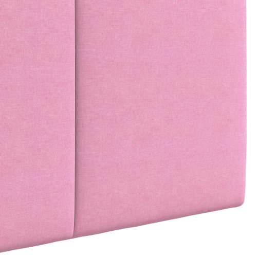  Fali Fejtámla Falra szerelhető Rózsaszín 170 x 55 x 5 cm szövet