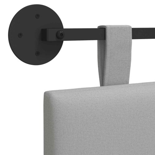  Fali Fejtámla Csíkos Felhőszürke 210 x 55 x 5 cm szövet