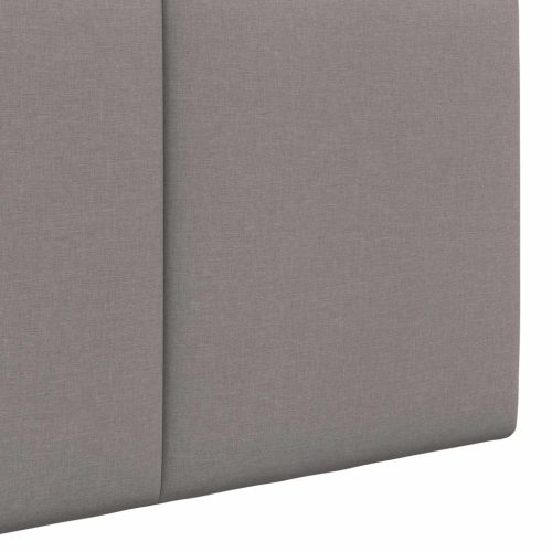  Fali Fejtámla Falra szerelhető Tópszínű 210 x 55 x 5 cm szövet