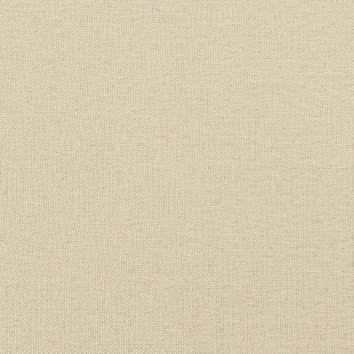  Fali Fejtámla Falra szerelhető Krém 210 x 55 x 5 cm szövet