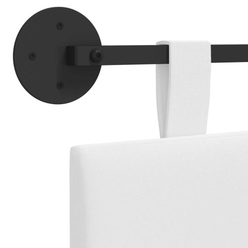  Fali Fejtámla Falra szerelhető Fehér 210 x 55 x 5 cm szövet