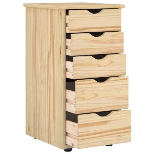  Cabinet Barna 34 x 39 x 61,5 cm Tömör fenyőfa