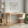  Asztal Barna 112 x 50 x 75 cm Tömör fenyőfa