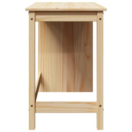  Asztal Barna 112 x 50 x 75 cm Tömör fenyőfa