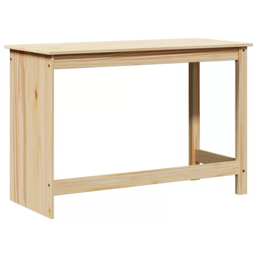  Asztal Barna 112 x 50 x 75 cm Tömör fenyőfa